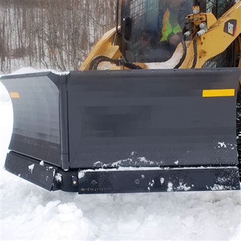 boss skid steer v plow|plow attachment for skid steer.